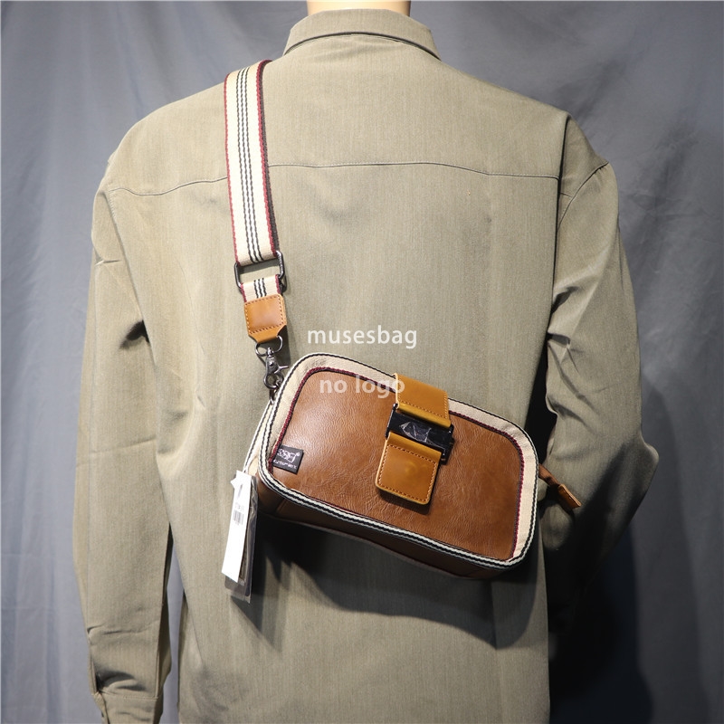 New fashion South Korea men and women crossbody bag summer sports outdoor buckle men's shoulder hip hop bag