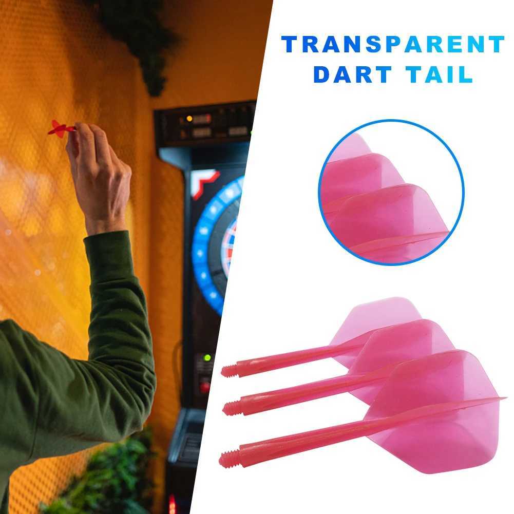 3-30pcs BA Plastic Professional Dart Flights Soft Screw Integrated Dart Flight Anti-Drop Darts Flights ForIndoor Outdoor Playing Y240807