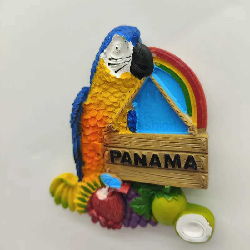 South America Panama Flavor Fridge Magnet Tourist Souvenirs Refrigerator Magnetic Stickers Travel GiftsXJ240809