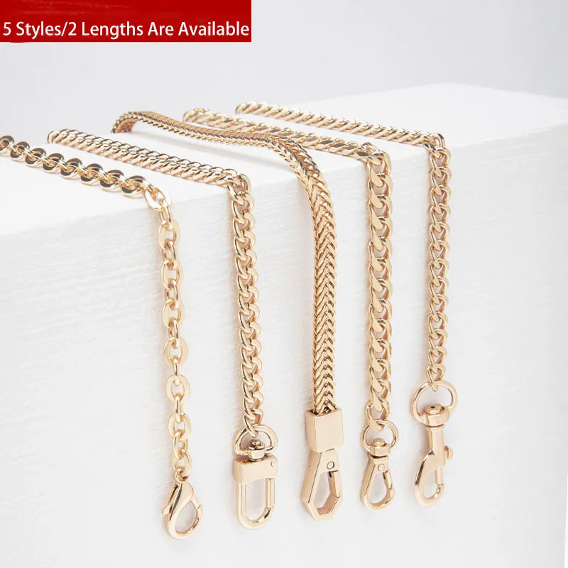 DHXJ 60110cm Golden Transformation Shoulder Cross-body Chain Backpack Replacement Metal Strap Bag Accessories 240809