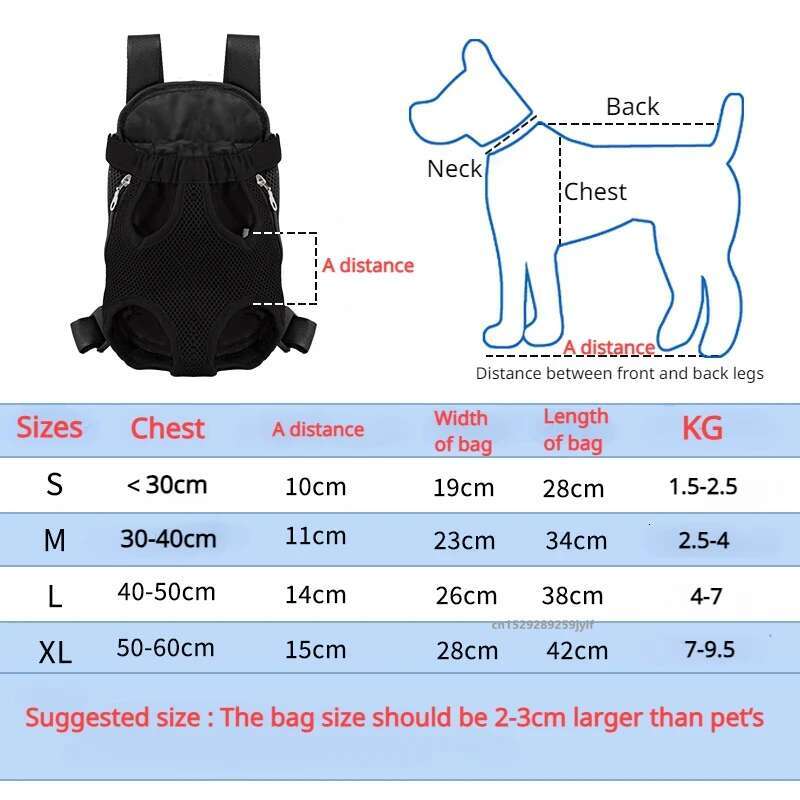 Pet Dog Carrier Backpack Mesh Outdoor Travel Carrier Front Bag Products Breathable Shoulder Handle Bags For Small Dog Cats Zozostore