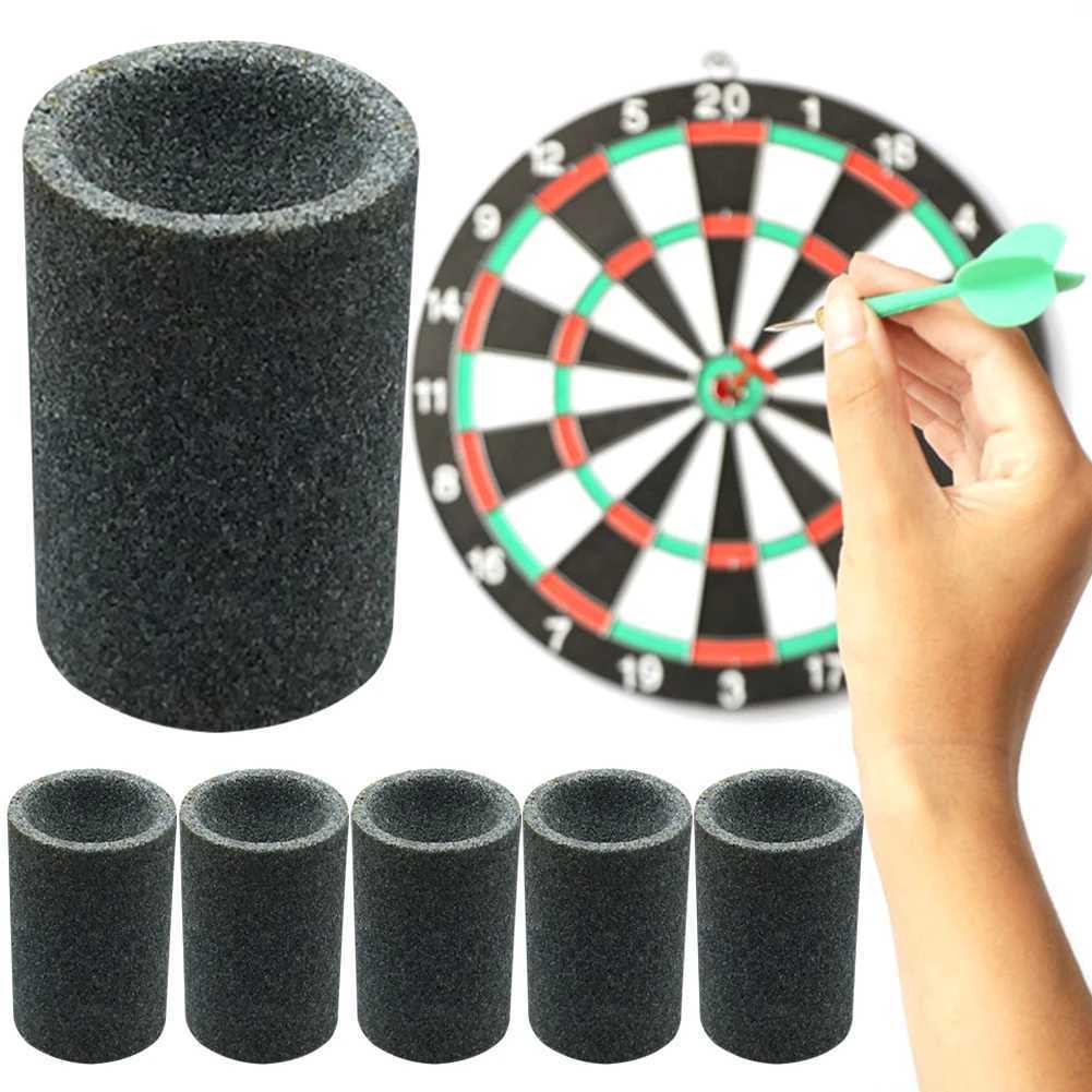 6Pcs Round Dart Point Sharpener Dart Sharpening Sand Stones Dart Tip Sharpener Keep Your Darts Sharp Reduce Bounce Outs Y240807