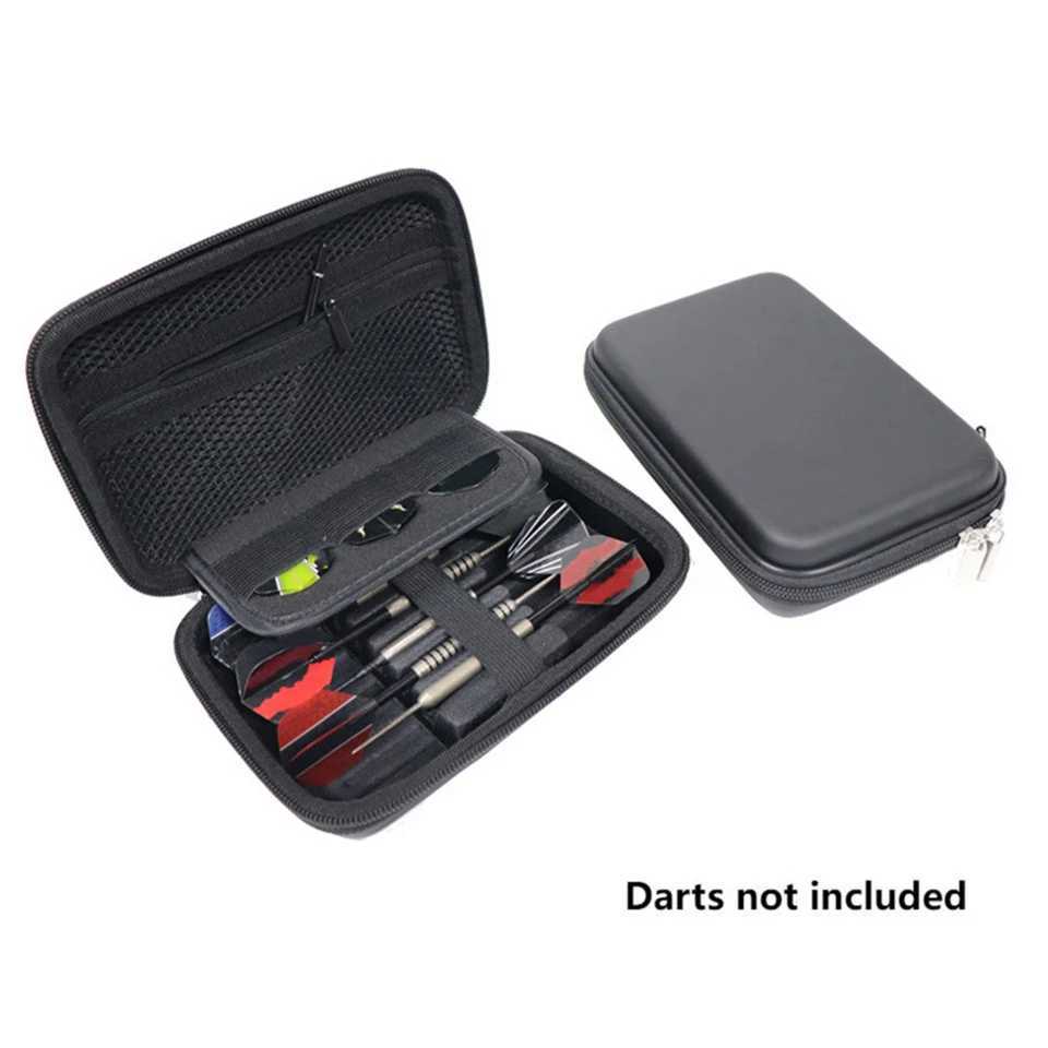 Darts Carrying Case With Inner Support Base 3/6 Cell Smooth Zip Closure Double Protection Protective EVA Darts Holder Organizer Y240807