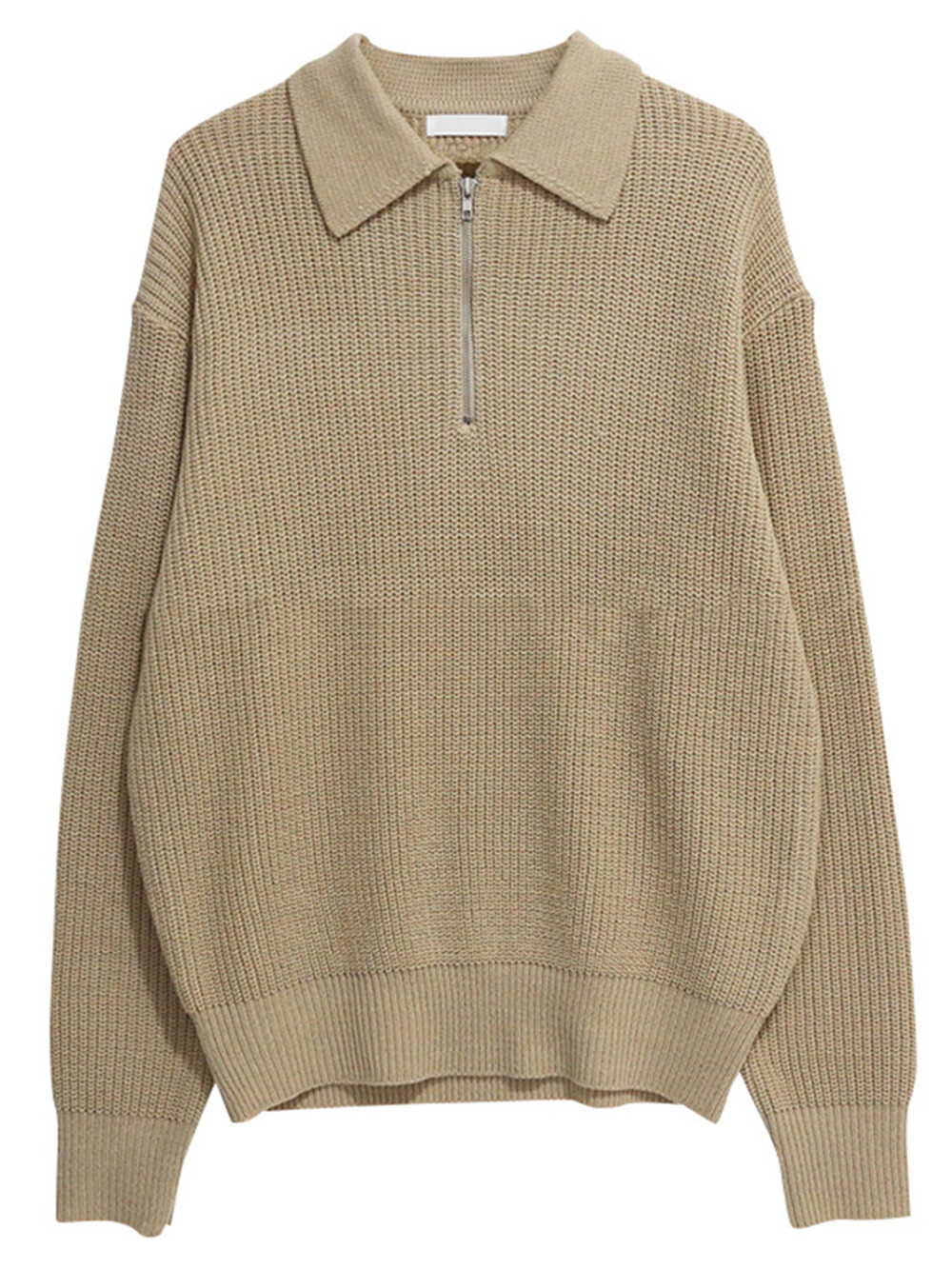 Men's Sweaters Winter Men's Sweater Casual Pullover Jumper Clothes Sweaters Man Slim Stand Collar Knitted Pullovers Male Half Zip Sweater