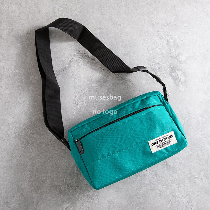 Japanese trend shoulder bag men's casual Oxford cloth crossbody bag Fashion simple Korean messenger bag ins satchel