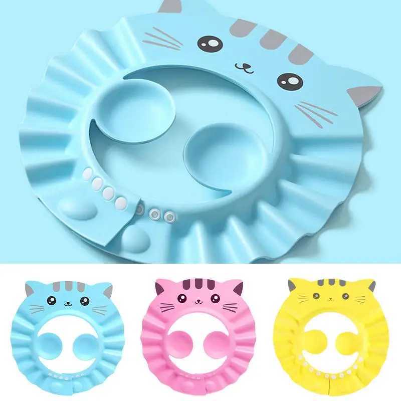 Baby shower cap adjustable protective shampoo baby shower cap baby shower capW240717