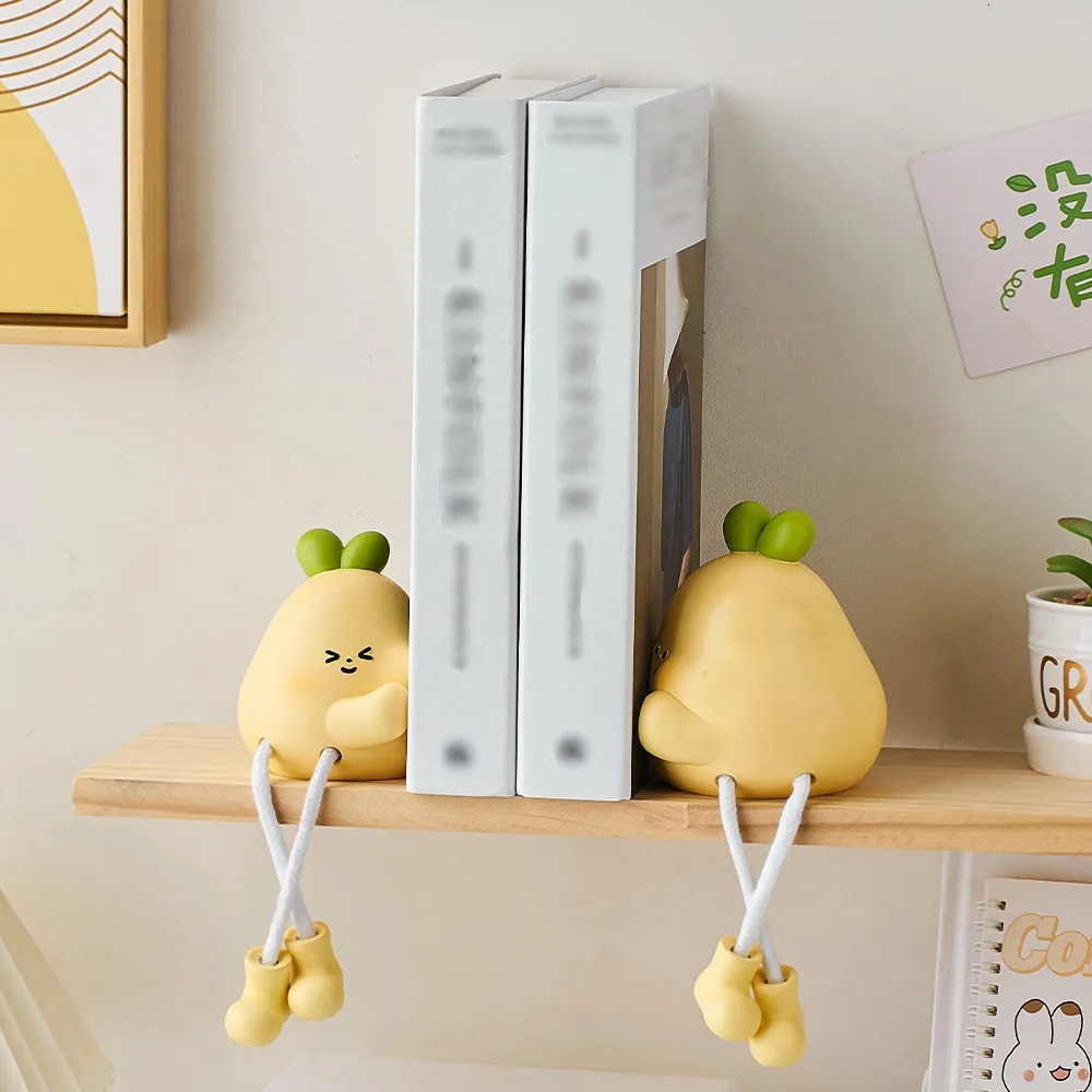 Cute Cartoon Desktop Dangling Doll Ornaments Shelf Sub-Decorations Living Room Bedroom Bookshelf Study Small Furnishings 240807