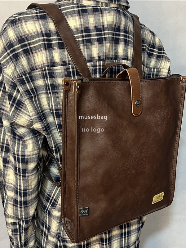 Japanese and Korean men's backpack campus style men and women simple business backpack carrying student school bag computer bag