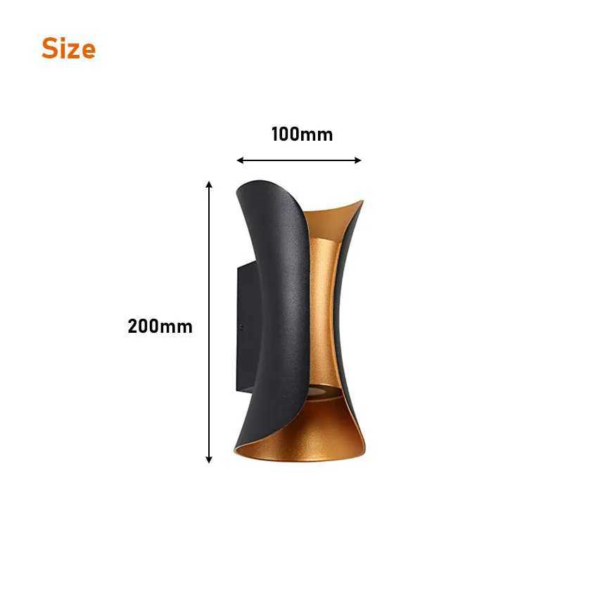 12W LED Outdoor Waterproof Wall Lamps Up and Down Aluminum LED Wall Lights Garden porch Wall Scorce Wall Lighting FixturesCL240809