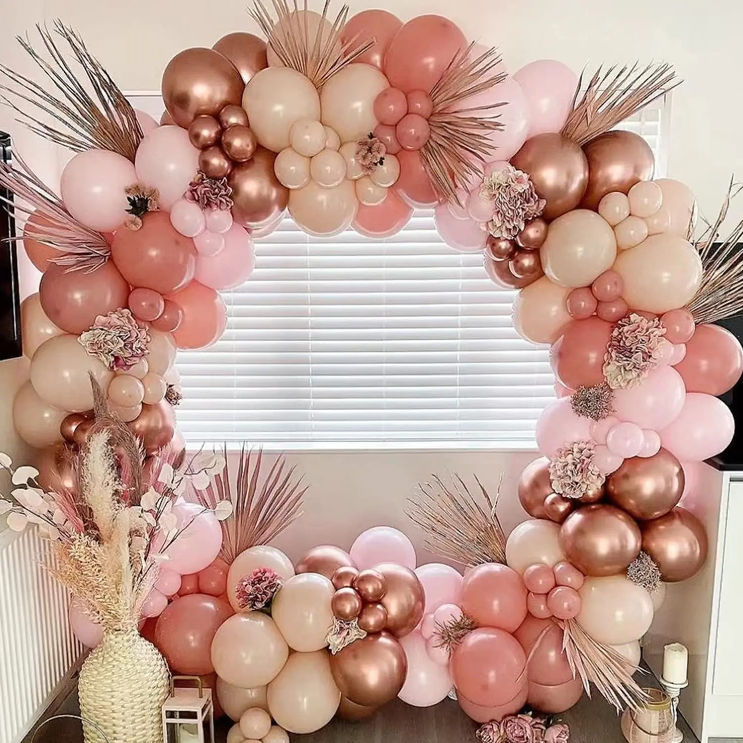 Beige Cream White Boho Balloon Garland Arch Kit Sand White Engagement Wedding Birthday Party Baby Shower Decoration Balloons 240809