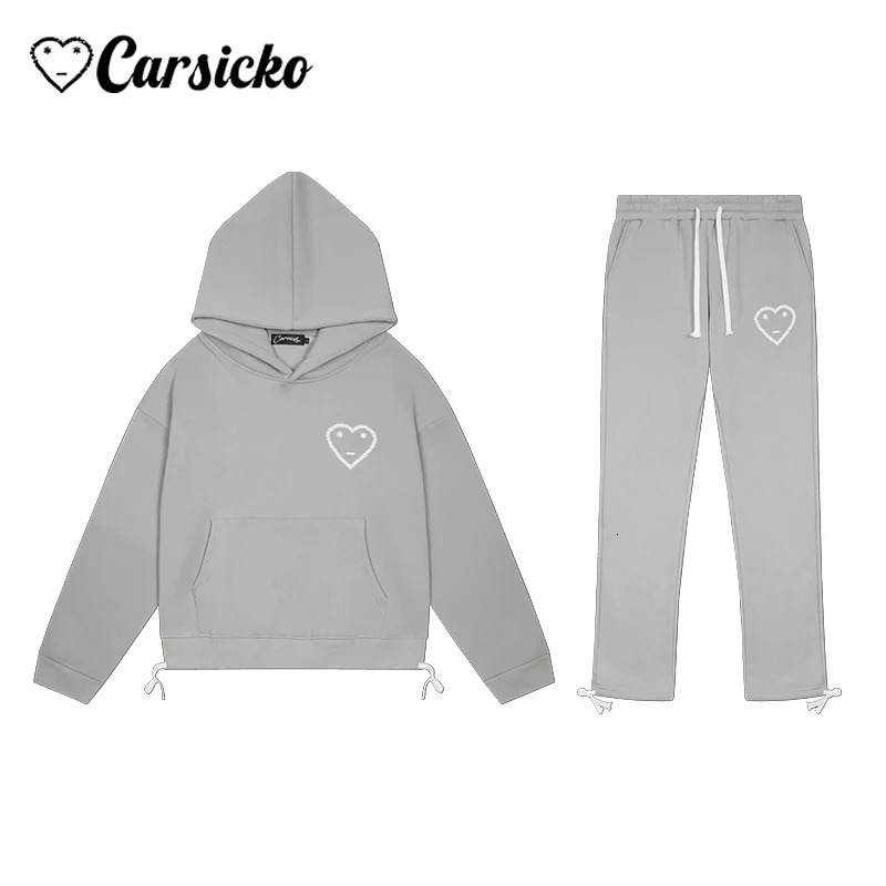 ICKO y2k Harajuku Mens Tracksuit Sportswear Long Pants High Street Fashion Casual Loose Hoodies Tops Trousers Clothes y240819 - view 6