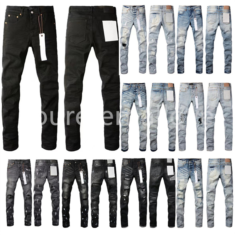 Designer Jeans For Mens jean brand letters A Designer Pants Denim Trousers Mens Jeans High Quality Straight Retro Ripped Biker Jean Slim Fit Motorcycle Streetwear
