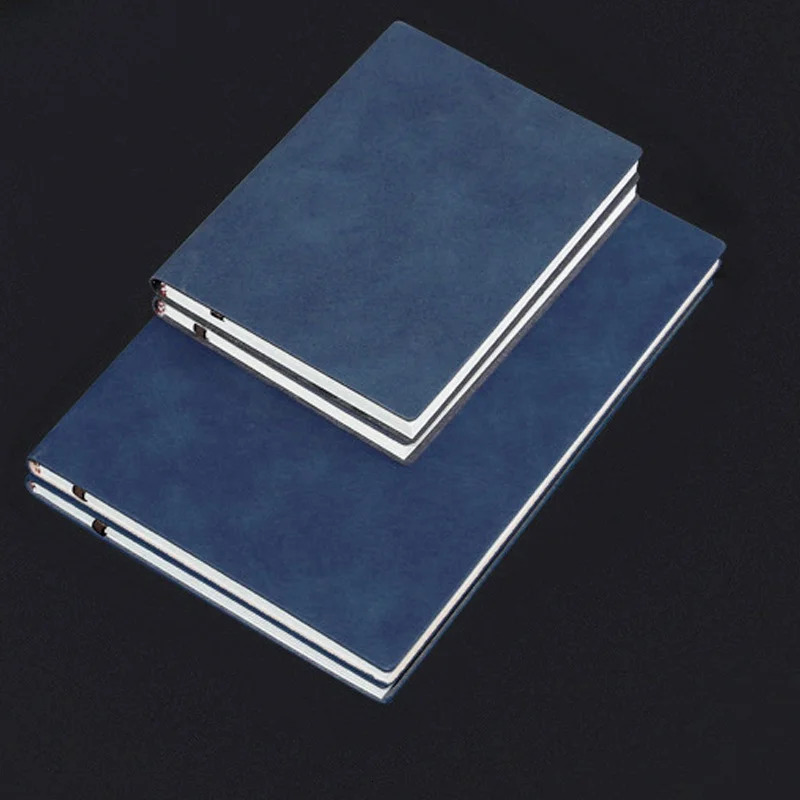 A5 A6 Sheepin Notebook Leather Office Journal Diary notepad Stationery Student Class lined NoteBook 160pages240pages 240809