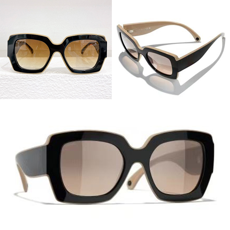 Fashion Square Sunglasses For Women Gradient Lens Full Frame Goggles Designer Sunglasses Mens 6059 Luxury Glasses UV400 Protection WIth Box