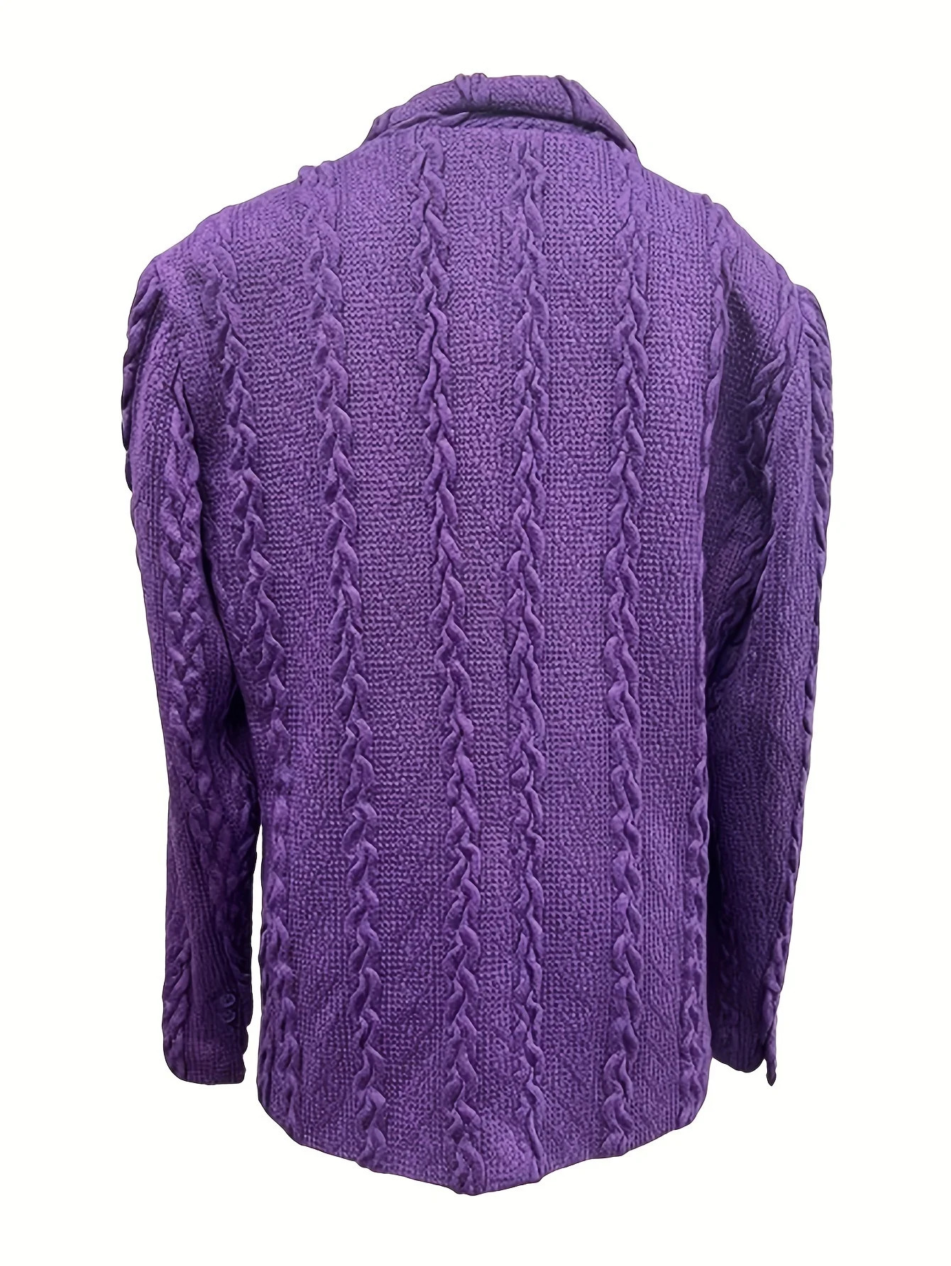 Mens fashion casual knitted sportswear slim fit lightweight business style set jacket suitable for daily wear and parties spring autumn 240808