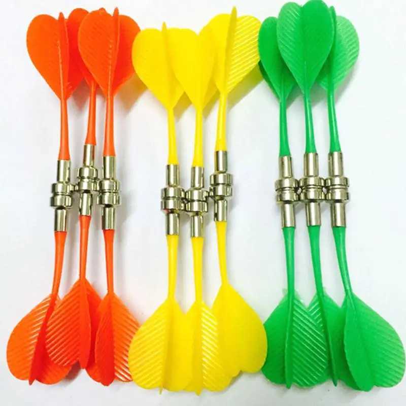 10Pcs/Set Magnetic Darts For Two-sided Magnet Dartboard Dart Board Kids Toys Gift For Boys Girls Indoor Game Y240807