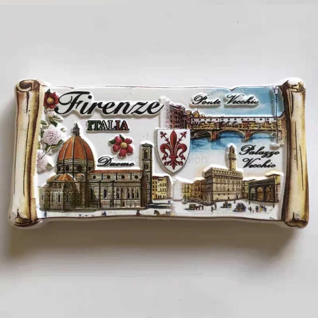 Europe Italy Roma Verona Flavor 3D Refrigerator Magnets Fridge Magnetic Tourist Souvenir Decoration Articles Handicraft GiftsXJ240809