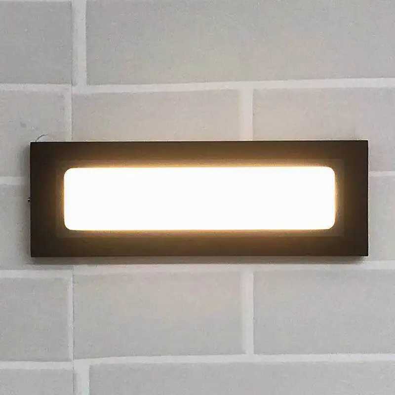 Surface mounted LED stair light step light foot light waterproof wall light indoor and outdoor garden corridor step light IP65CL240809