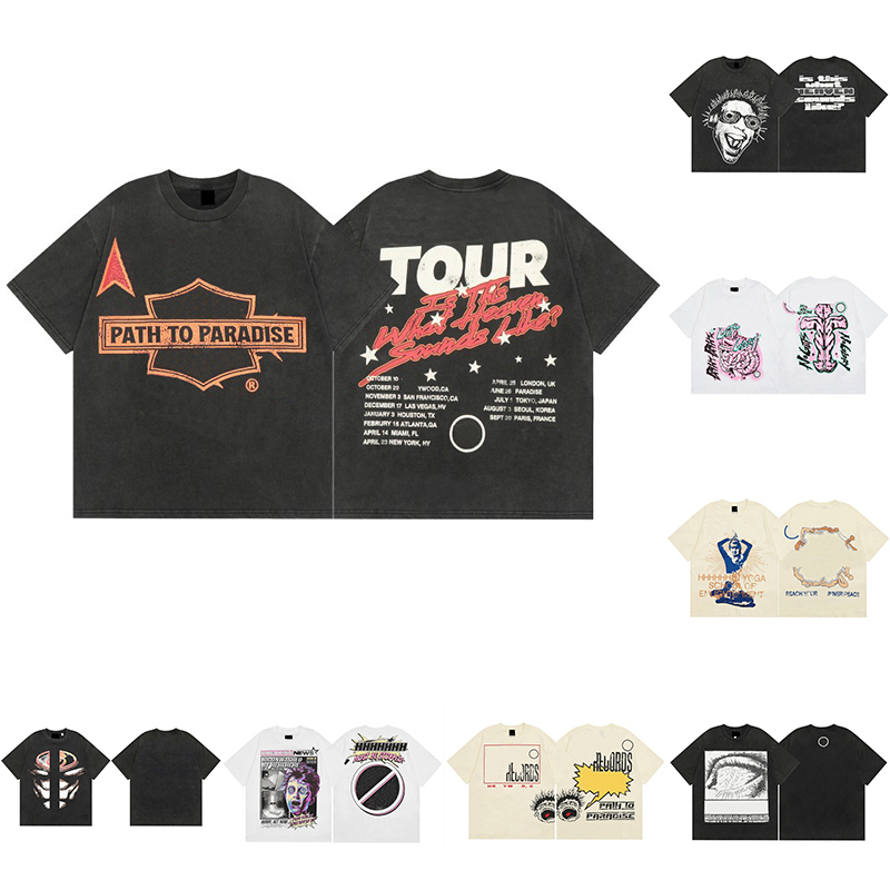 T-Shirts Mens Women Designer cottons Tops Hell Man Starr T Shirt Casual Shirt Luxurys Clothing Street Clothes Tees