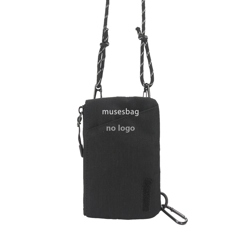 New men's crossbody bag portable small bag travel mobile phone Fanny pack leisure men's bag headphones bag
