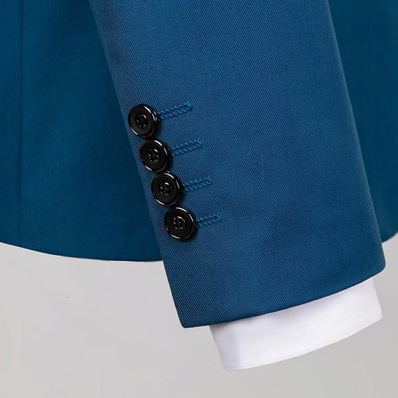 JacketPants 2024 Latest Men Suit Set Formal Blazers Slim Fit Business Tuxedo 2 Pcs Suit Grooms Dress Man Suit S-6XL 240808