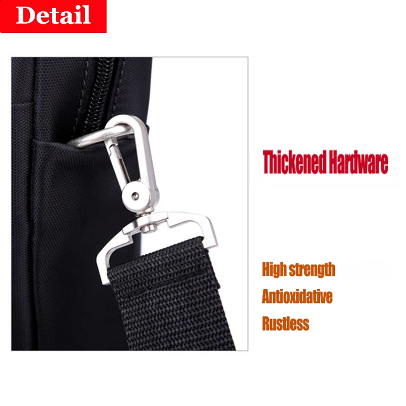 DHwanglijia HOYOBISH Black Nylon For Bags Strong Shoulder Strap Men Briefcase designer bag Laptop Belt Length 150CM Bag Accessory OH201 240808 c417 4