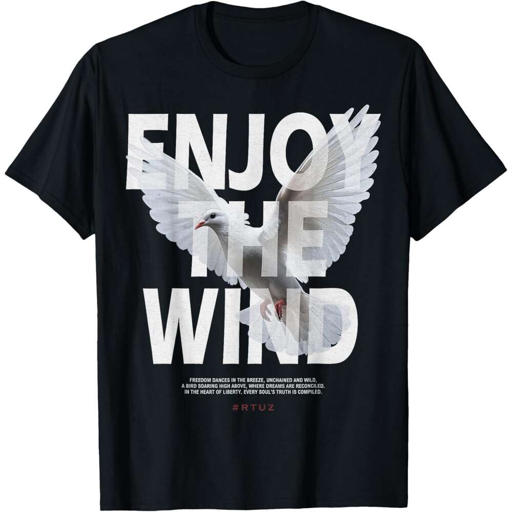 T shirt for Mens Modern Dove Hip Hop Pigeon Vintage Graffiti Urban Streetwear T-Shirt Shirts Tshirt Graphic Tee Casual Tops Clothes Short sleeve