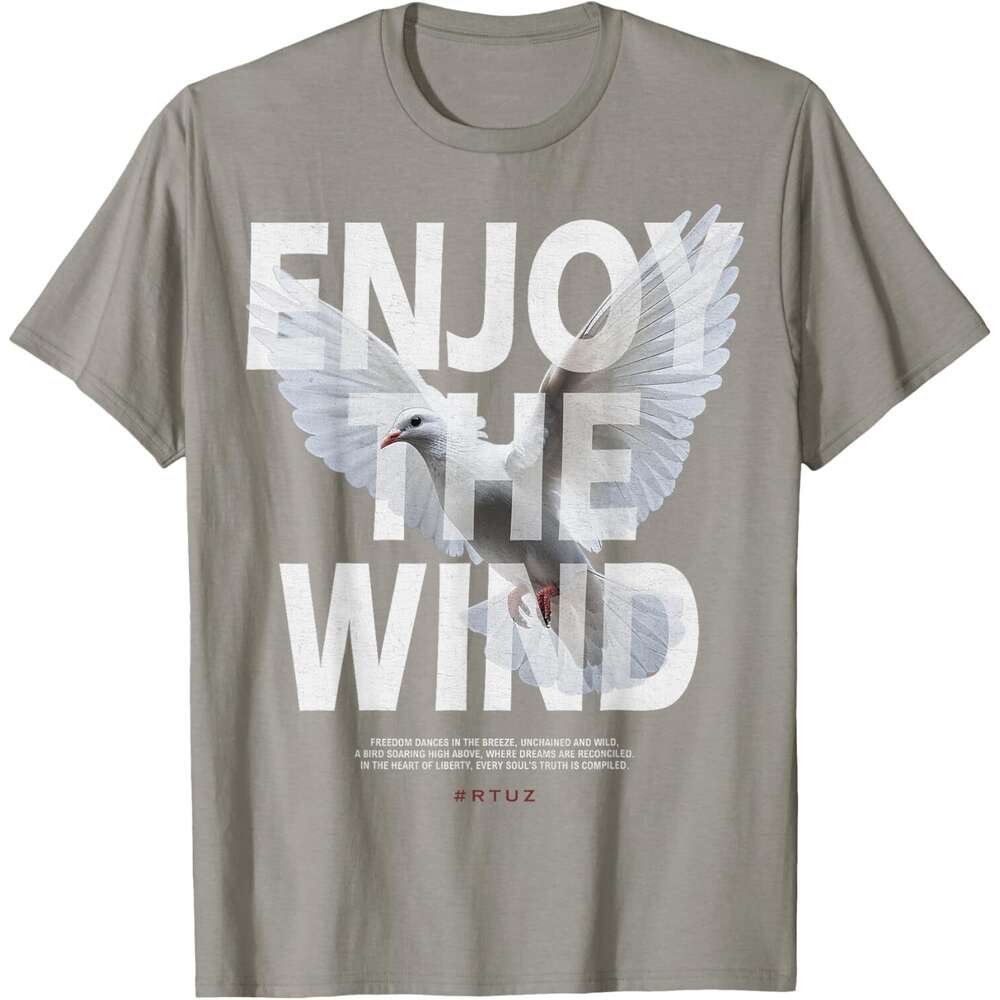 T shirt for Mens Modern Dove Hip Hop Pigeon Vintage Graffiti Urban Streetwear T-Shirt Shirts Tshirt Graphic Tee Casual Tops Clothes Short sleeve