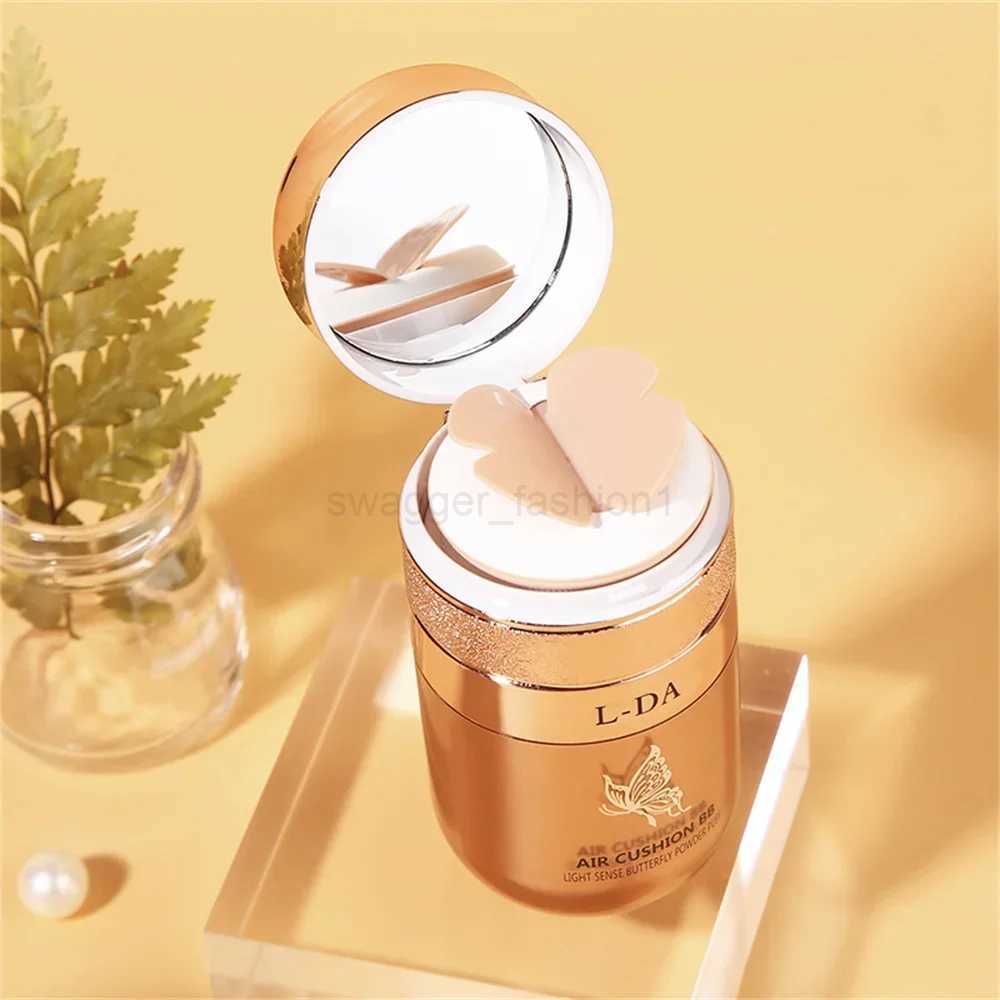 Butterfly Puff Air Cushion BB Cream Isolation Natural Concealer Moisturizing Oil Control CC Cream Face Base Moisturizing MakeupXJ240809