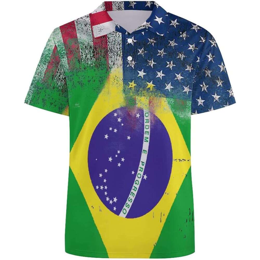 Fashion Mens Polo shirt Golf Quick-Dry Print Short Athletic Daily Casual Collared Shirt Tennis T-Shirt Polos shirts tshirt tops summer clothes