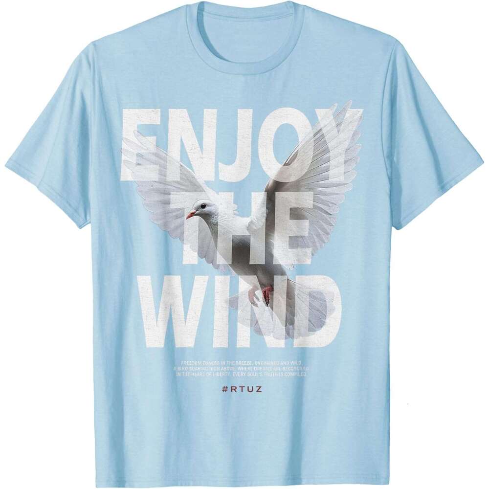 T shirt for Mens Modern Dove Hip Hop Pigeon Vintage Graffiti Urban Streetwear T-Shirt Shirts Tshirt Graphic Tee Casual Tops Clothes Short sleeve