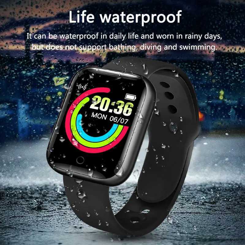 Kids Watch Children Sport Watches Electronic Smart Watch For Boys Girls Students Clock Silicone Digital Wristwatch Waterproof Y240809