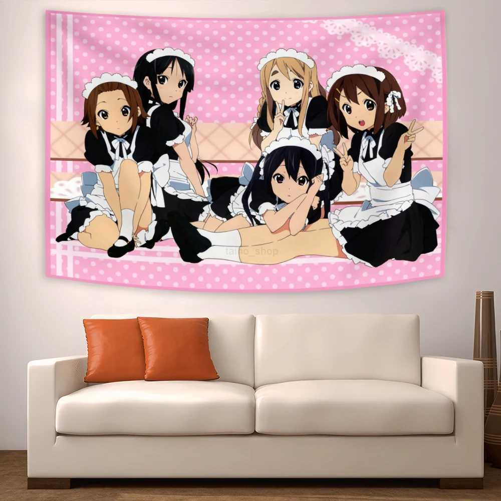 90x150cm Japanese Anime Tapestry Kawaii Decorate Wall Tapestry Cute Gift FlagsXJ240810