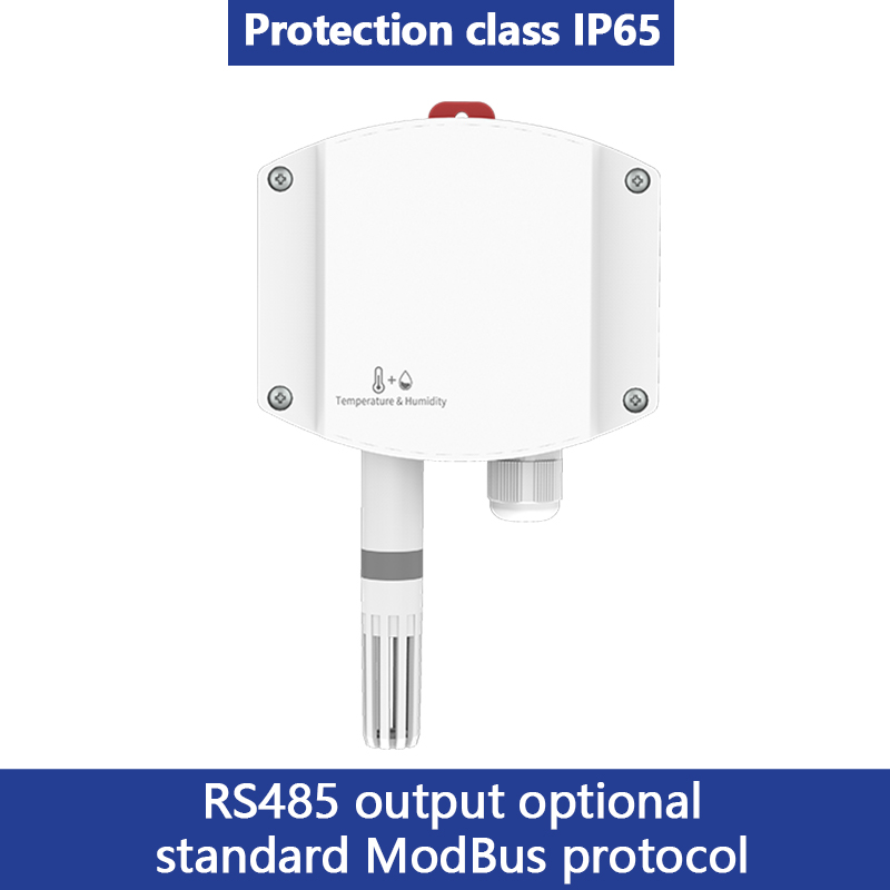 Industrial wall-mounted without screen temperature and humidity transmitter environmental sensors intelligent monitoring toxic and hazardous gas monit