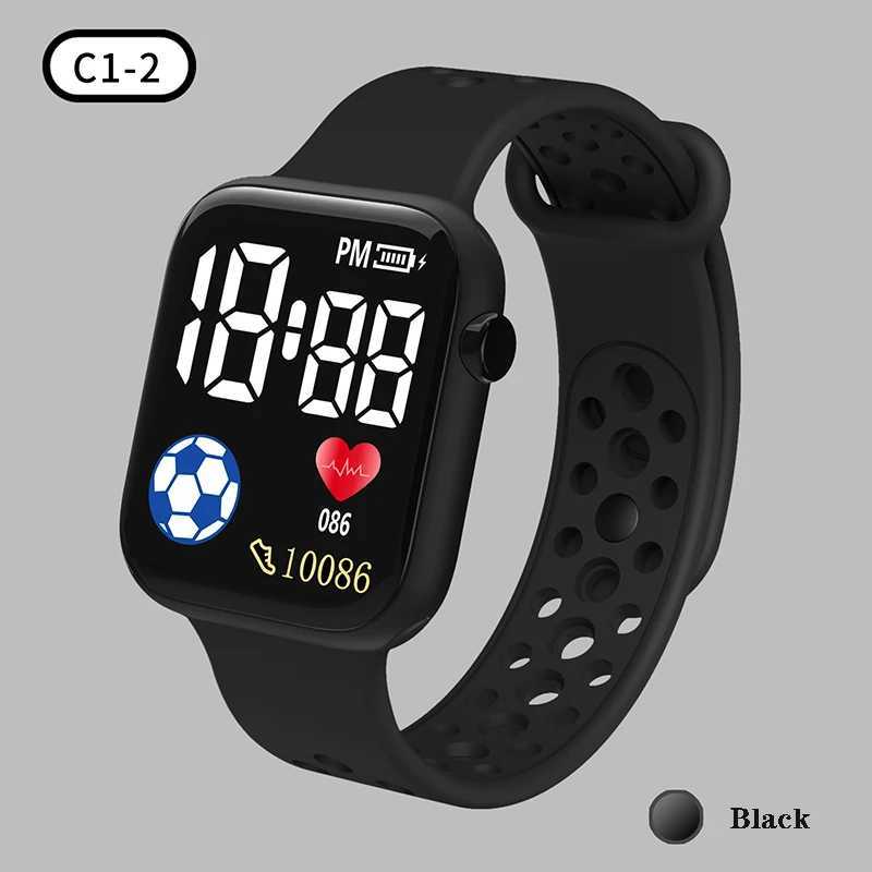 2024 Football LED Digital Watch for Kids Sports Waterproof Watches Boy Girl Childrens Watch Electronic Clock relogio infantil Y240809
