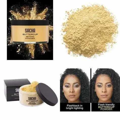 Loose Powder Makeup Face Powder Matte Finishing Makeup Loose Setting Powder Etting for All Skin Types and Skin TonesXJ250224