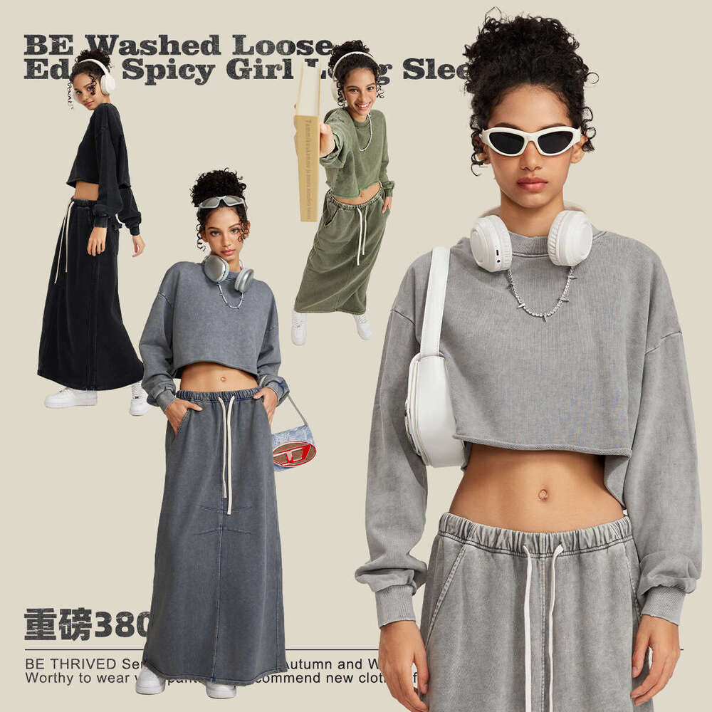 Womens Designer Clothing Best Saller Summer Fashion Slim Crop Top Casual Harajuku Print Vintage Brushed Bottoming Collar Blouse Skinny Base Graphic T 