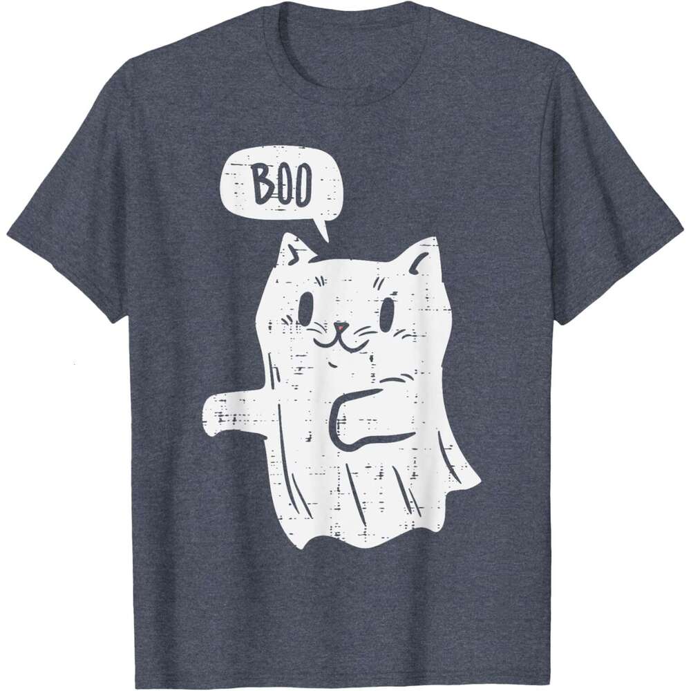 T shirt for Mens Ghost Cat Boo Funny Halloween Animal Pet Men Women Kids T-Shirt Shirts Tshirt Graphic Tee Casual Tops Clothes Short sleeve 2025