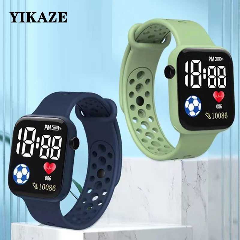 2024 Football LED Digital Watch for Kids Sports Waterproof Watches Boy Girl Childrens Watch Electronic Clock relogio infantil Y240809