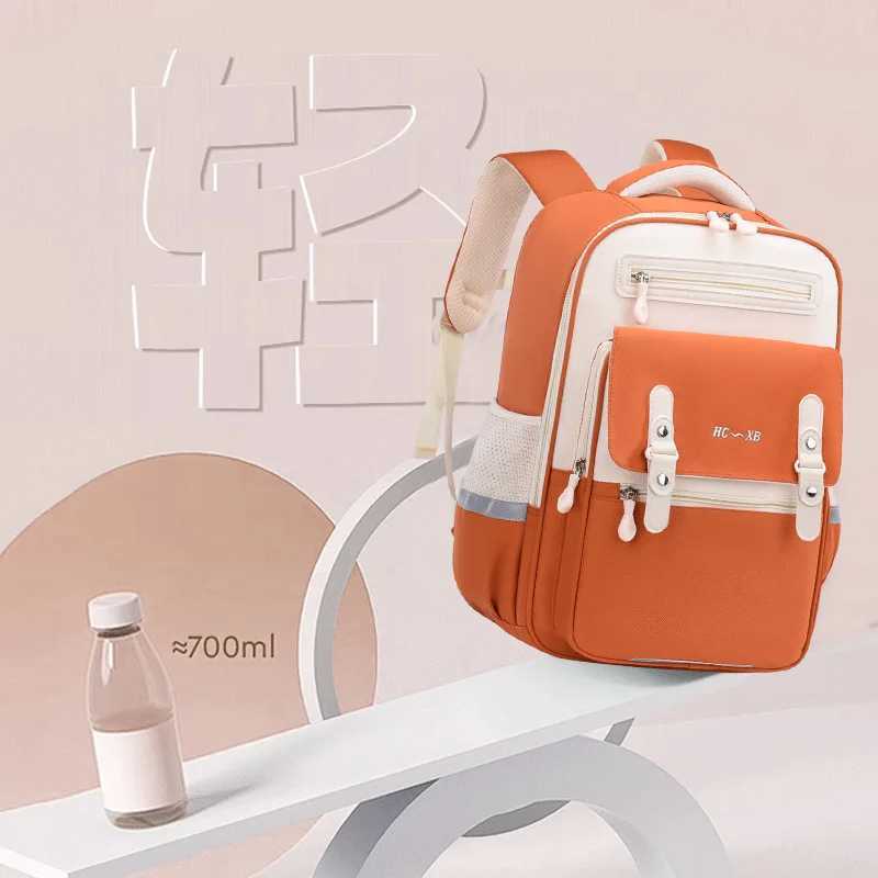 waterproof Children School Bags Girls boys Primary school backpack Orthopedic Backpack schoolbag kids book bag Mochila Infantil Y240810