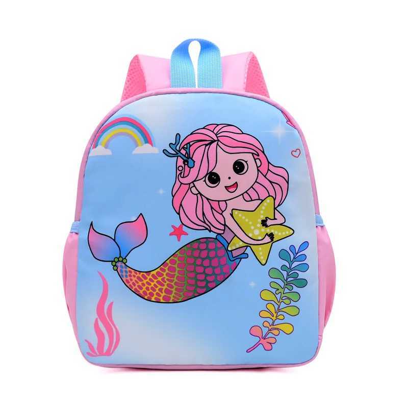 Cartoon Cute Dinosaur Printed SchoolBags Trendy Waterproof Kindergarten Primary School Bookbag Student Backpack Y240809