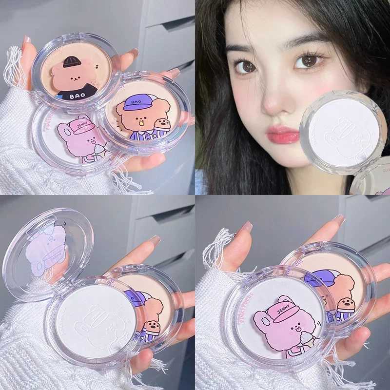 Face Oil Control Matte Makeup Powder Moisturizing Press Powder Nature Brighten Skin Tone Waterproof Lasting Setting Loose PowderXJ250224