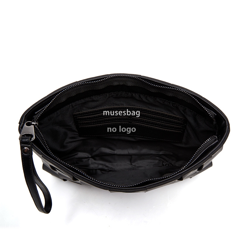 Hand bag men new woven men's hand bag Korean version of fashion casual mobile phone bag male bag factory direct supply