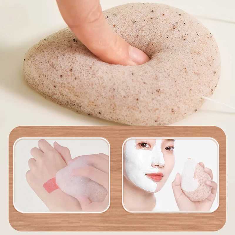 Makeup Konjac Sponge Exfoliator Cleaning Konjac Sponge Natural Konjac Puff Facial Cleaning Sponge W240809