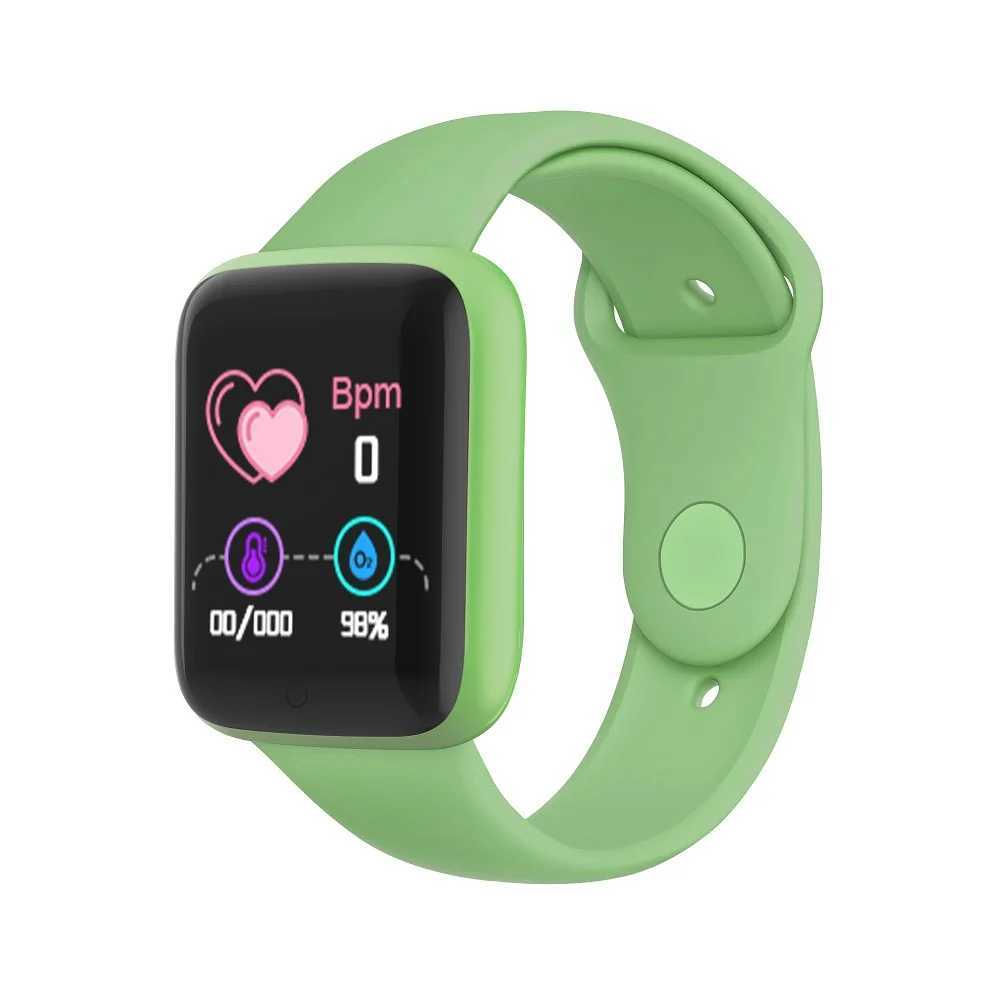 Childrens Wrist Watch Kid Smart Watch Fitness Tracker Heart Rate Monitor Blood Women Digital Led Bracelet Boy Girl Wristwatches Y240809