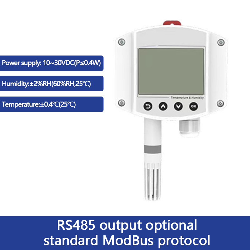 Industrial wall-mounted LCD temperature and humidity transmitter environmental sensors intelligent monitoring toxic and hazardous conventional gas mon
