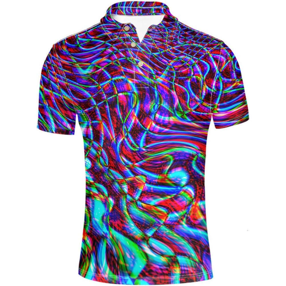 Fashion Mens Polo shirt Novelty Summer Colorful Short Sleevee Blouse Shirt Tees Tops T-shirts Polos shirts tshirt Casual tops summer clothes Short sle