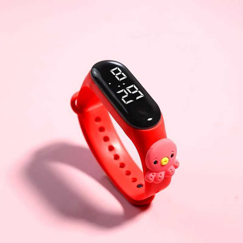 Kids Watch Reloj Smart Watch LED Children Watches Bracelet Cartoon Digital Ladies Watch for Girls Waterproof Clock Gift Y240809