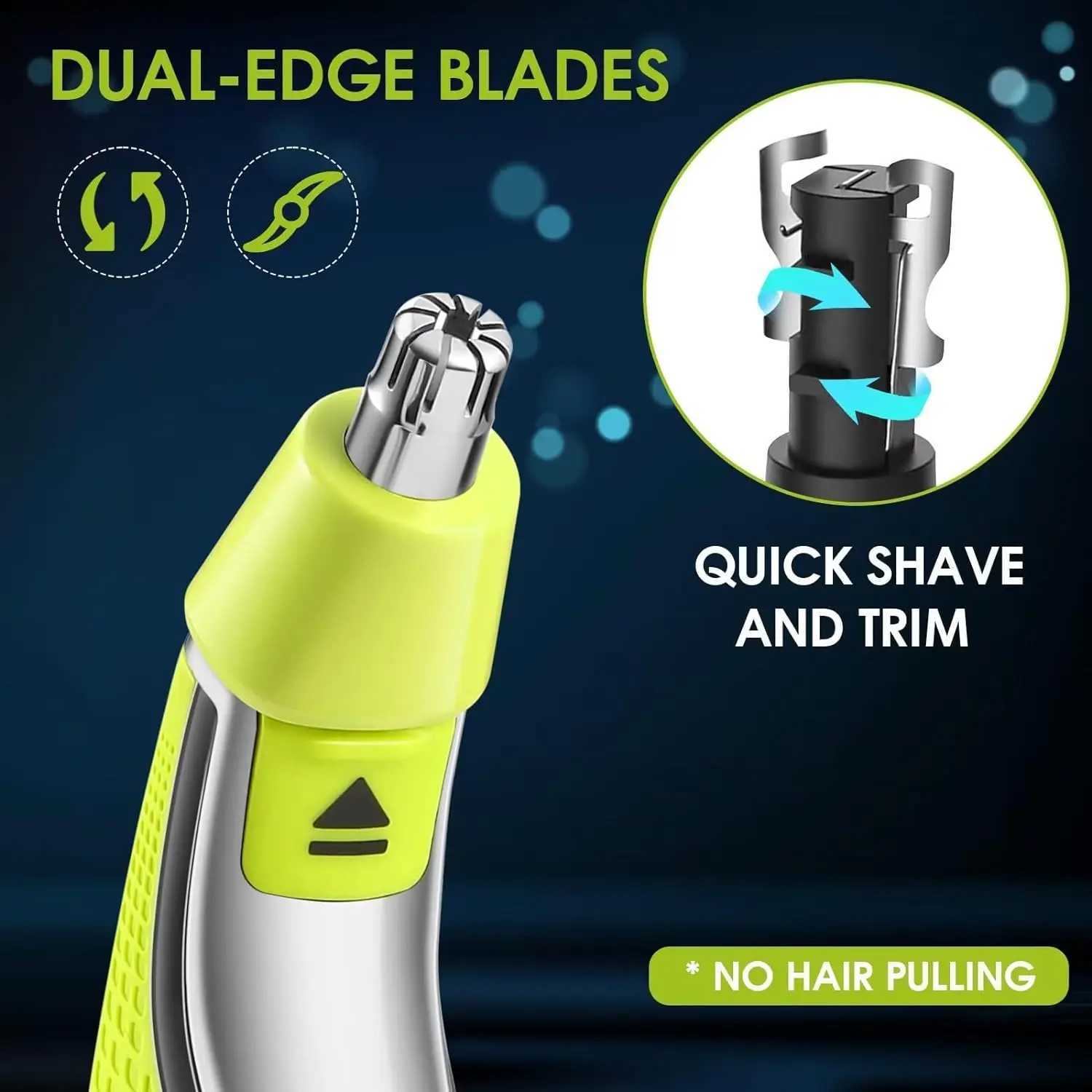 KVIFO shaver 360 blade replacement suitable for One blade Pro QP2520 QP2630 QP6510 QP6531 face hybrid electric beard trimmer W240809