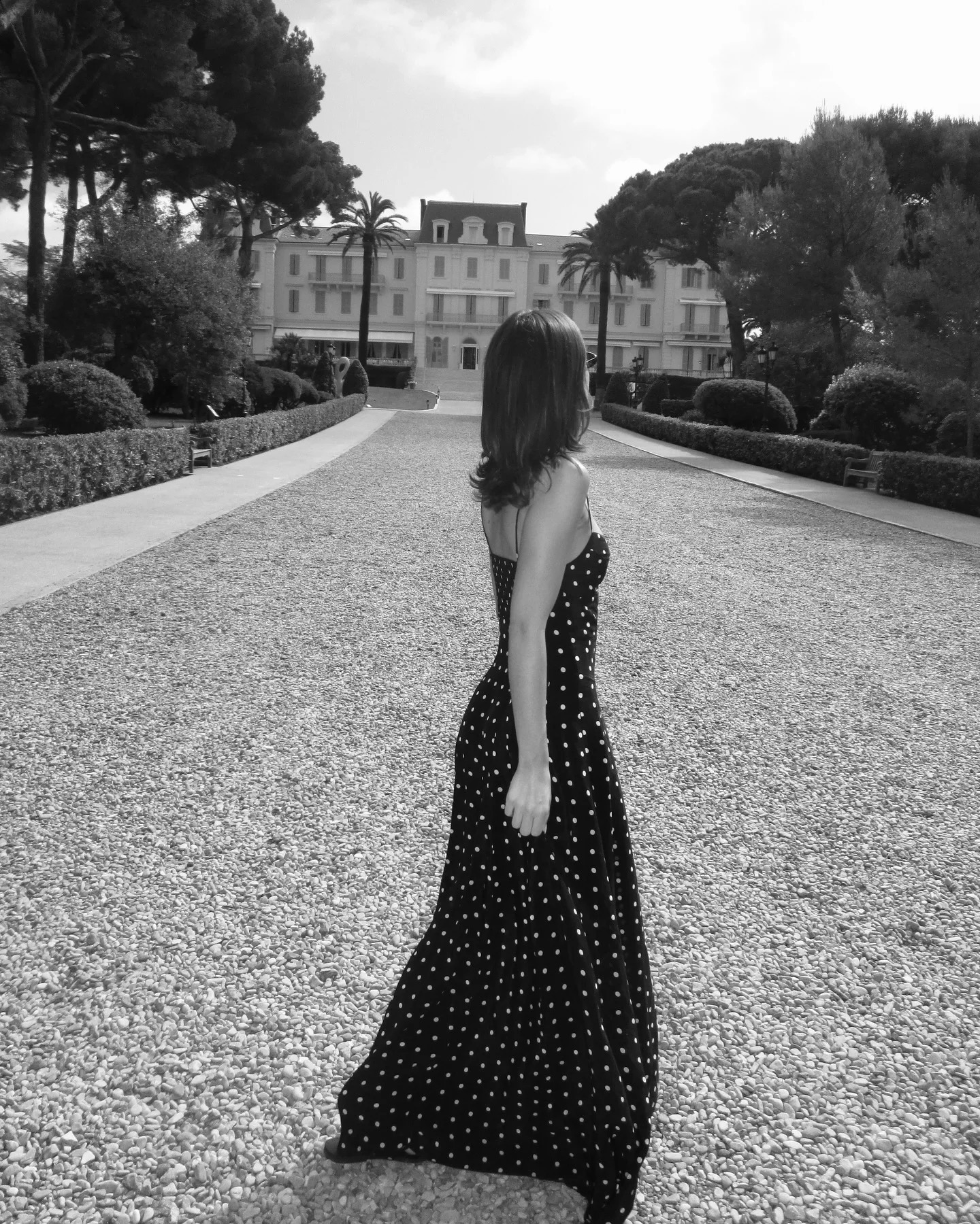 Summer Elegant Dot Printed Spaghetti Strapless Long Dresses Summer Backless A-line Sling Party Lady Streetwear Maxi Dress 240810